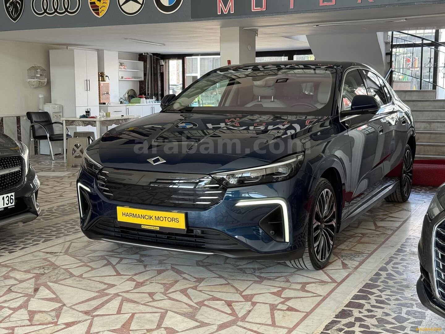Galeriden TOGG T10F V2 Uzun Menzil 2025 Model Konya 14.000 km Lacivert 2