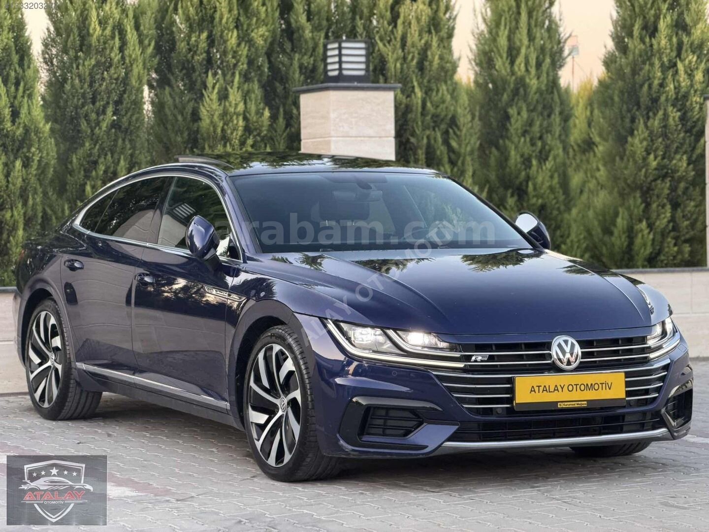 Galeriden Volkswagen Arteon 1.5 TSI R Line 2018 Model Manisa 106.000 km Mavi 7