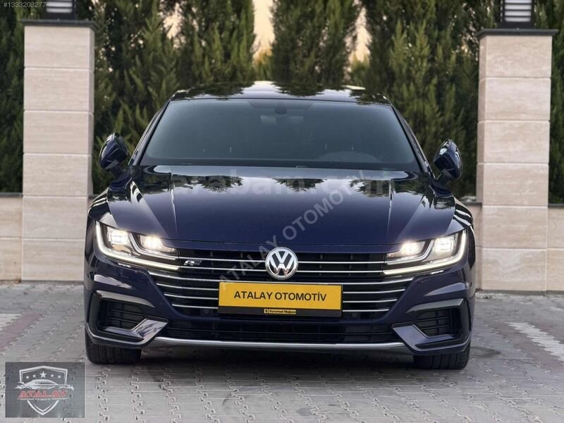 Galeriden Volkswagen Arteon 1.5 TSI R Line 2018 Model Manisa 106.000 km Mavi