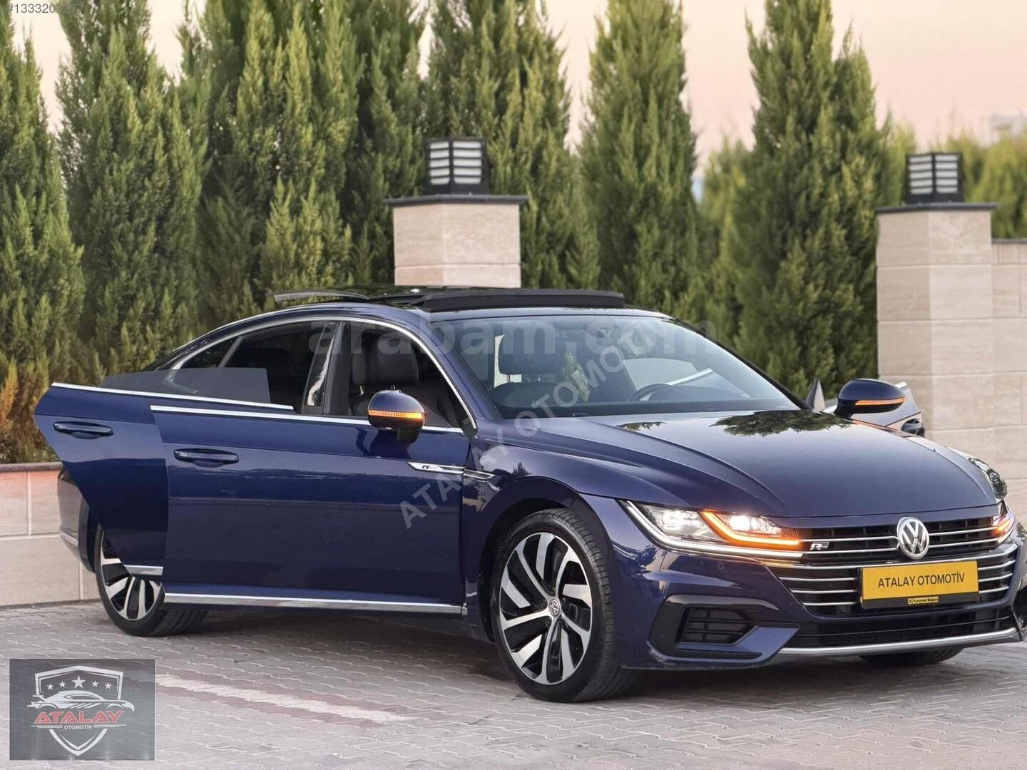 Galeriden Volkswagen Arteon 1.5 TSI R Line 2018 Model Manisa 106.000 km Mavi 6