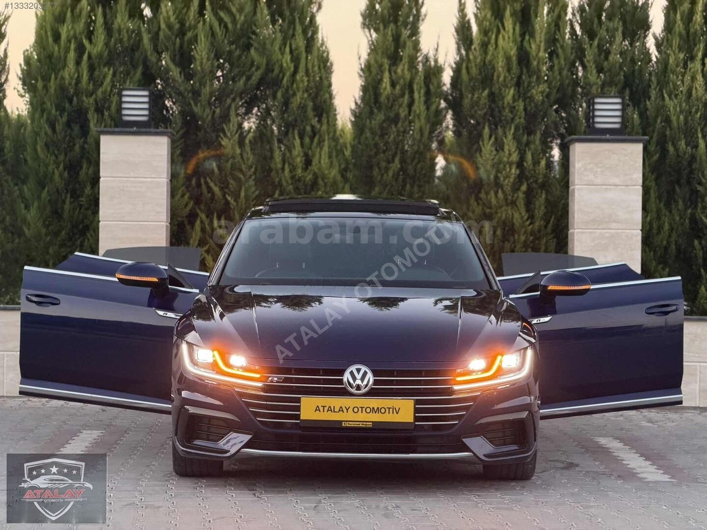Galeriden Volkswagen Arteon 1.5 TSI R Line 2018 Model Manisa 106.000 km Mavi 2