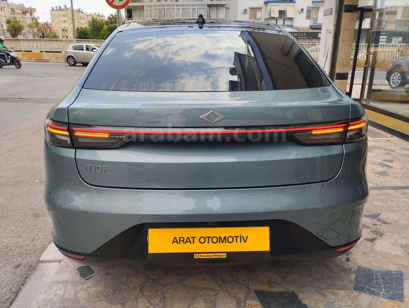 Galeriden TOGG T10F V2 Uzun Menzil 2025 Model Antalya 26.000 km Yeşil 2