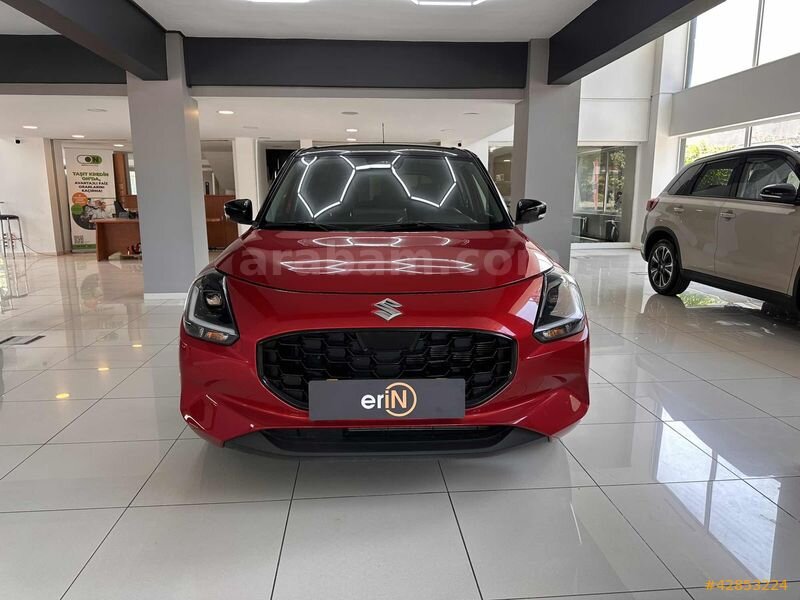 Galeriden Suzuki Swift 1.2 Hibrit Pulse 2025 Model Kayseri 6.120 km Kırmızı