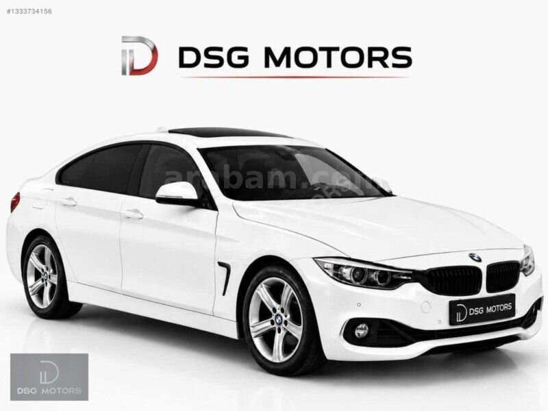 Galeriden BMW 4 Serisi 418i Gran Coupe Sport Line 2018 Model Bursa 143.000 km Beyaz
