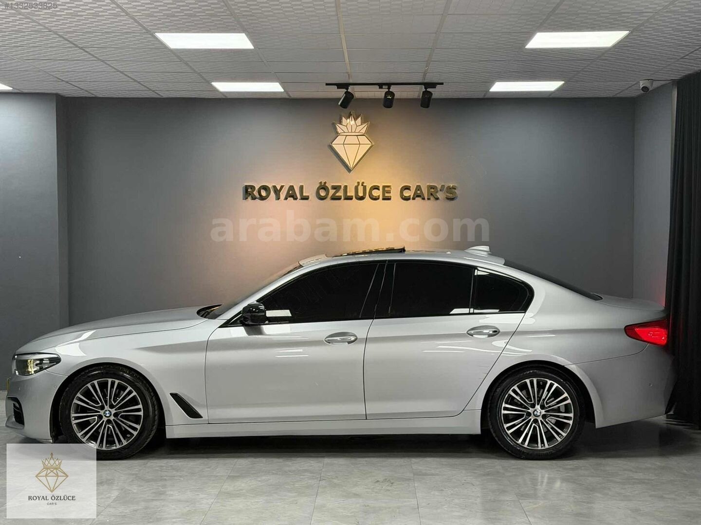 ROYAL ÖZLÜCE CARS | 2017 BMW 520D METALİK GRİ 240.000KM 4