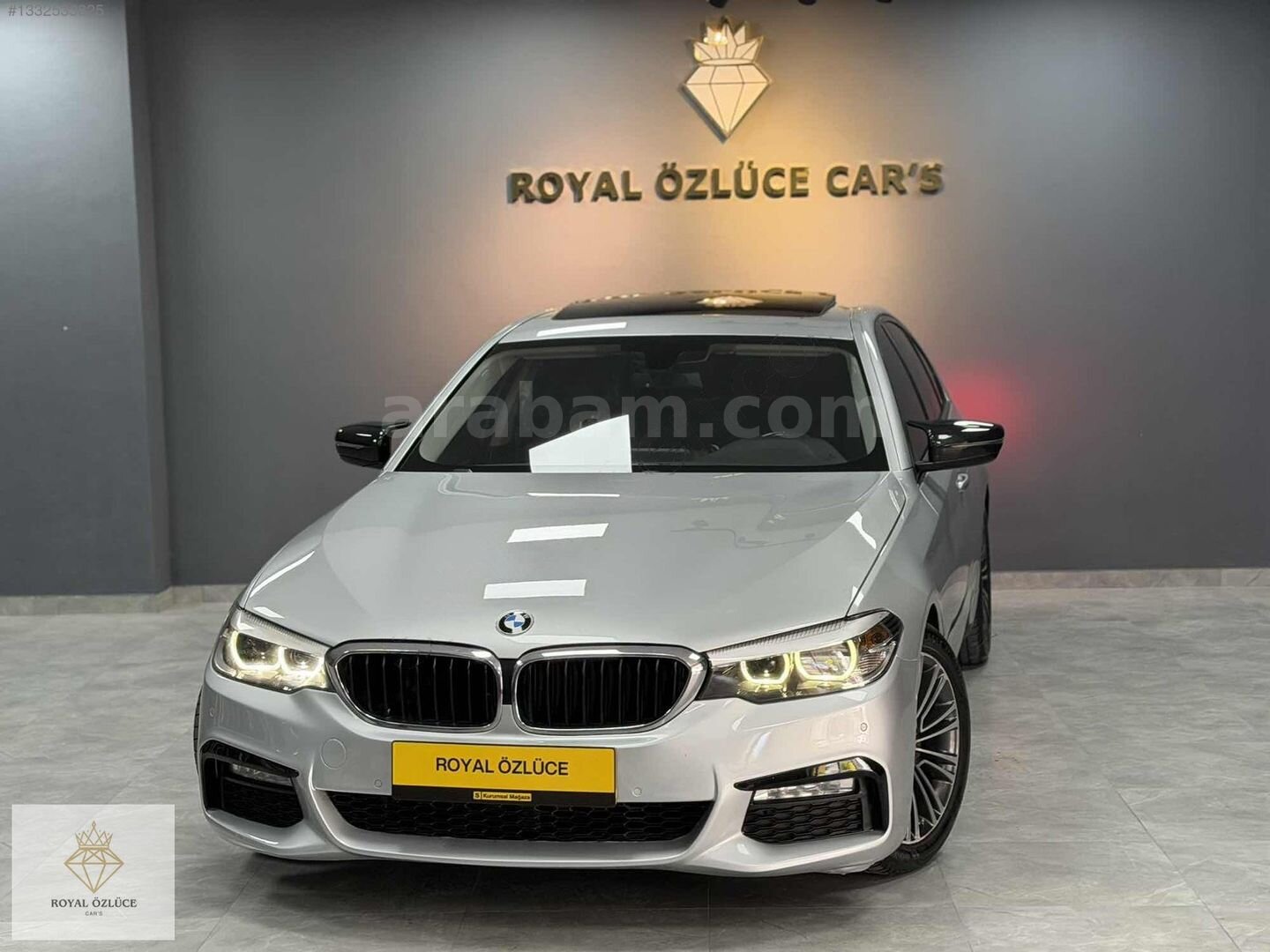 ROYAL ÖZLÜCE CARS | 2017 BMW 520D METALİK GRİ 240.000KM 3