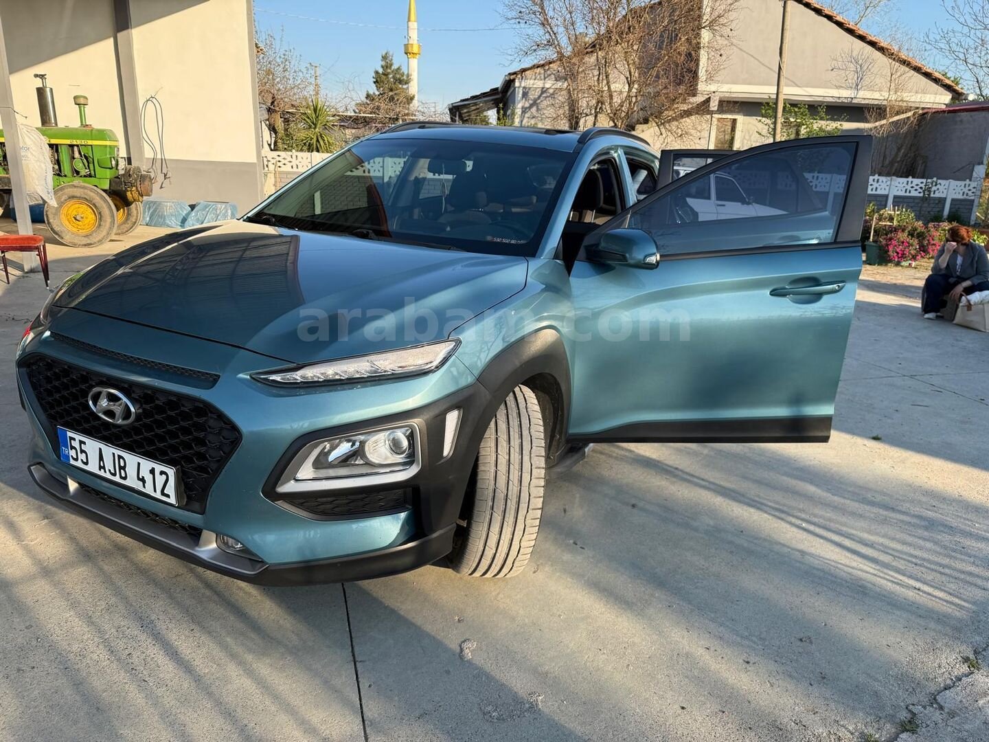 Galeriden Hyundai Kona 1.6 CRDI Elite Smart 2020 Model Samsun 123.000 km Yeşil (metalik) 4
