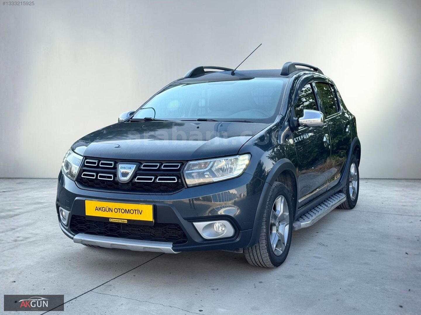 Galeriden Dacia Sandero 1.5 dCi Stepway 2016 Model Kütahya 112.000 km Füme 1