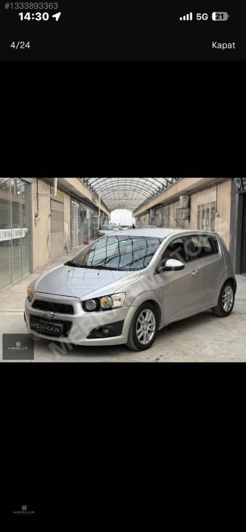 MERKAR MOTORS'DAN 2012 AVEO TAM OTOMATİK MAKYAJLI KASA 3