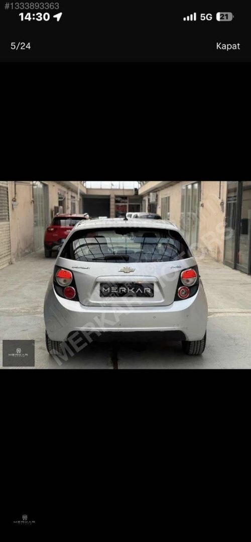 MERKAR MOTORS'DAN 2012 AVEO TAM OTOMATİK MAKYAJLI KASA 6