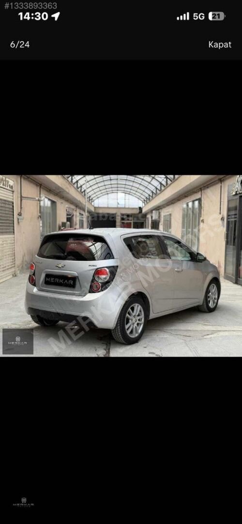 MERKAR MOTORS'DAN 2012 AVEO TAM OTOMATİK MAKYAJLI KASA 7