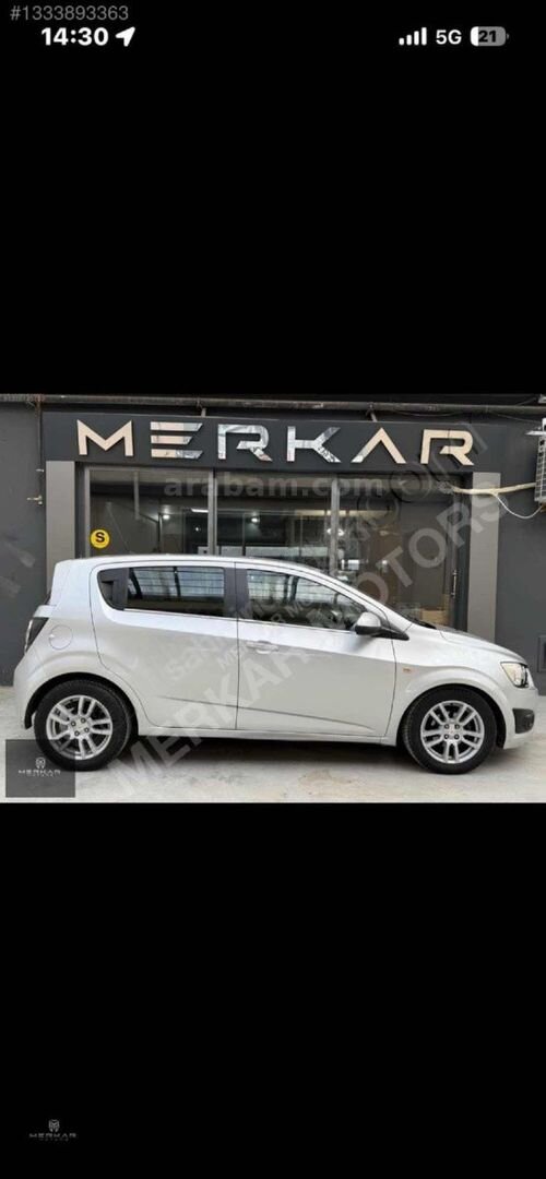 MERKAR MOTORS'DAN 2012 AVEO TAM OTOMATİK MAKYAJLI KASA 1