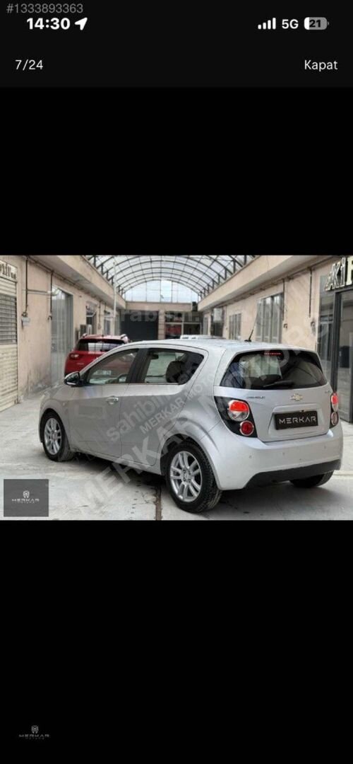 MERKAR MOTORS'DAN 2012 AVEO TAM OTOMATİK MAKYAJLI KASA 5