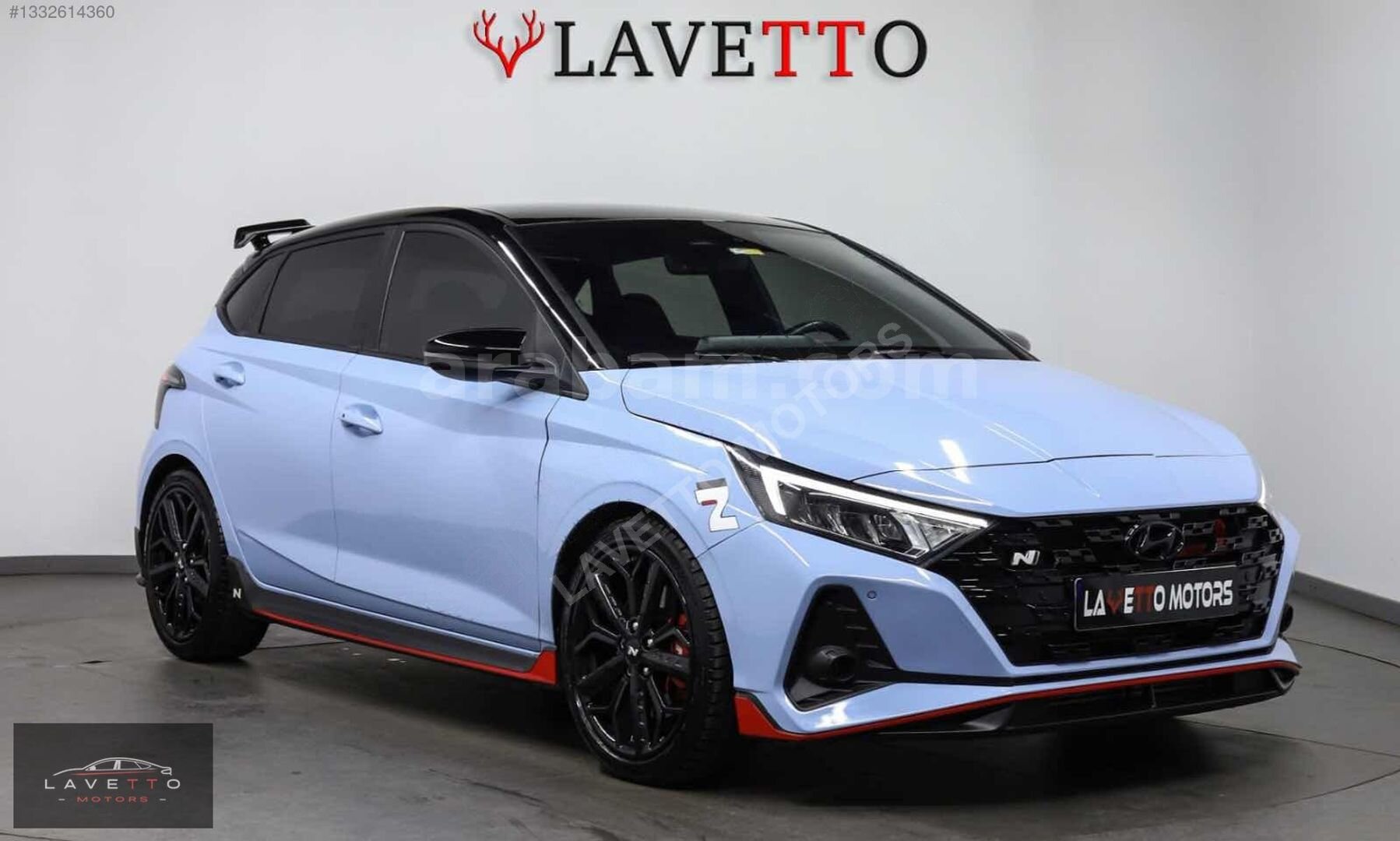 Galeriden Hyundai i20 N 1.6 T-GDI 2023 Model İstanbul 36.000 km Turkuaz 3