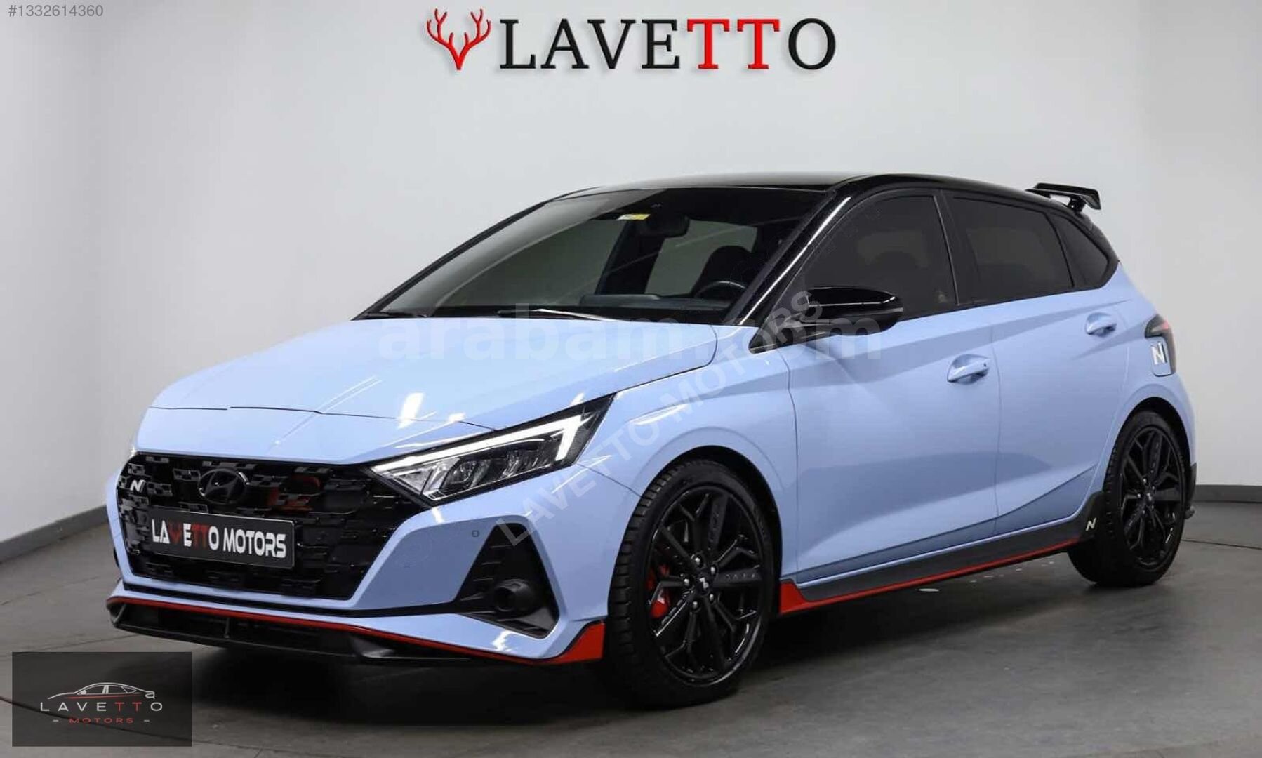 Galeriden Hyundai i20 N 1.6 T-GDI 2023 Model İstanbul 36.000 km Turkuaz 1