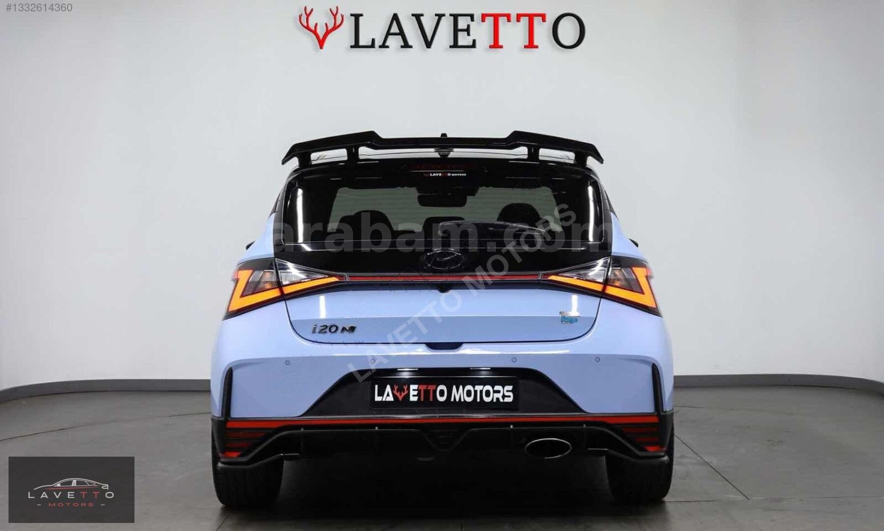 Galeriden Hyundai i20 N 1.6 T-GDI 2023 Model İstanbul 36.000 km Turkuaz 4