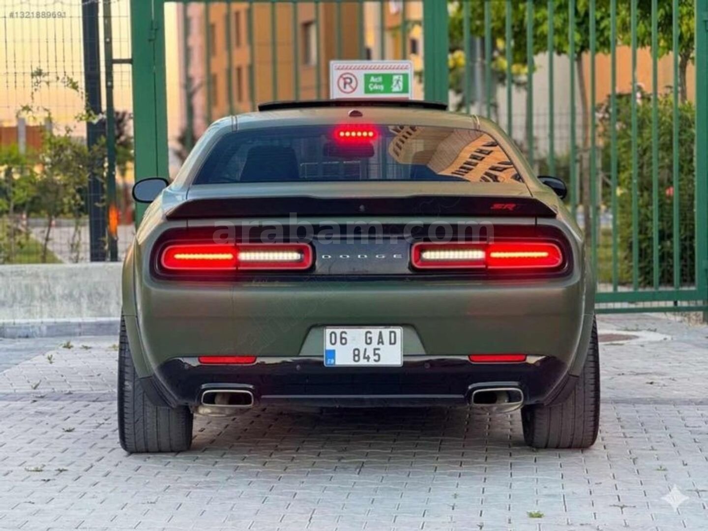 Galeriden Dodge Challenger GT 2020 Model İstanbul 65.000 km Yeşil 7