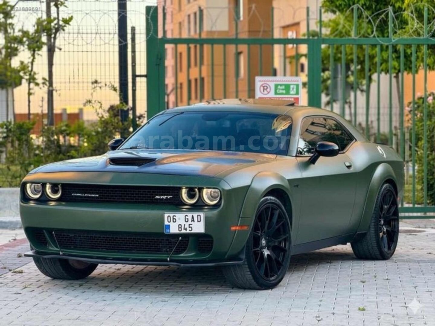 Galeriden Dodge Challenger GT 2020 Model İstanbul 65.000 km Yeşil 4