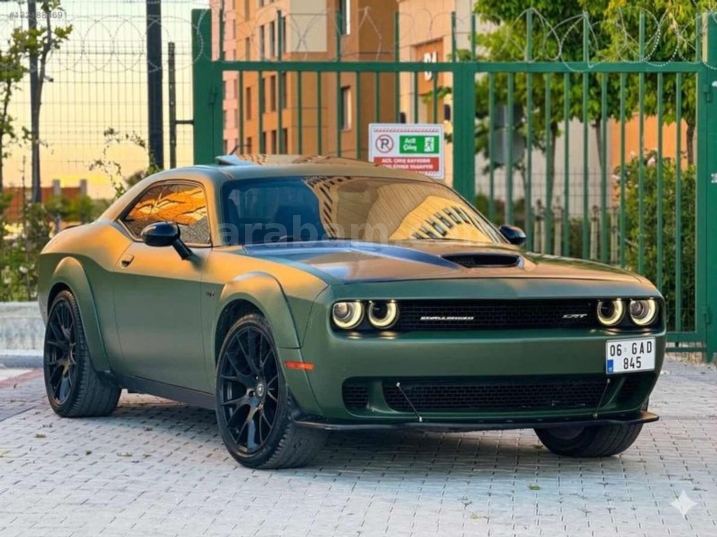 Galeriden Dodge Challenger GT 2020 Model İstanbul 65.000 km Yeşil 1