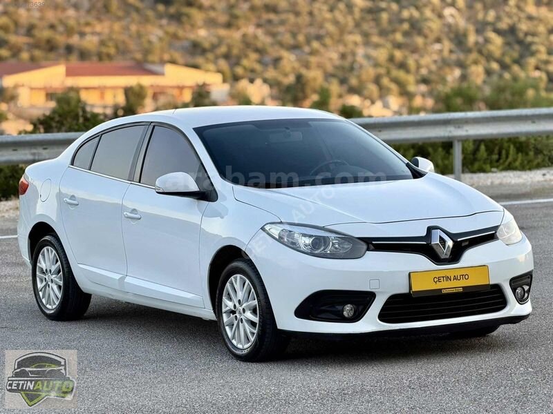 ÇETİN AUTO'DAN 2015 FLUENCE HATASIZ 2 PARÇA BOYALI OTOMATİK