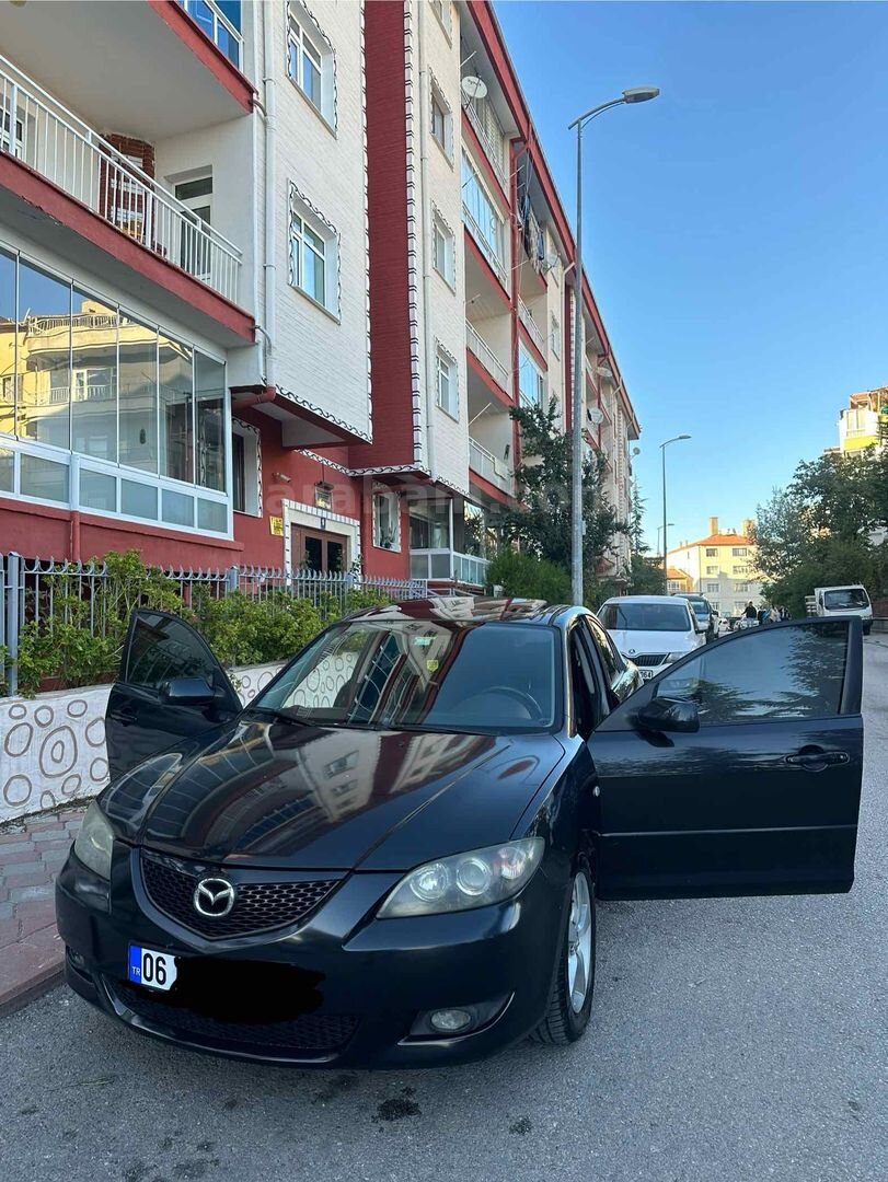 Sahibinden Mazda 3 1.6 Dynamic 2005 Model 344.000 km Siyah 1