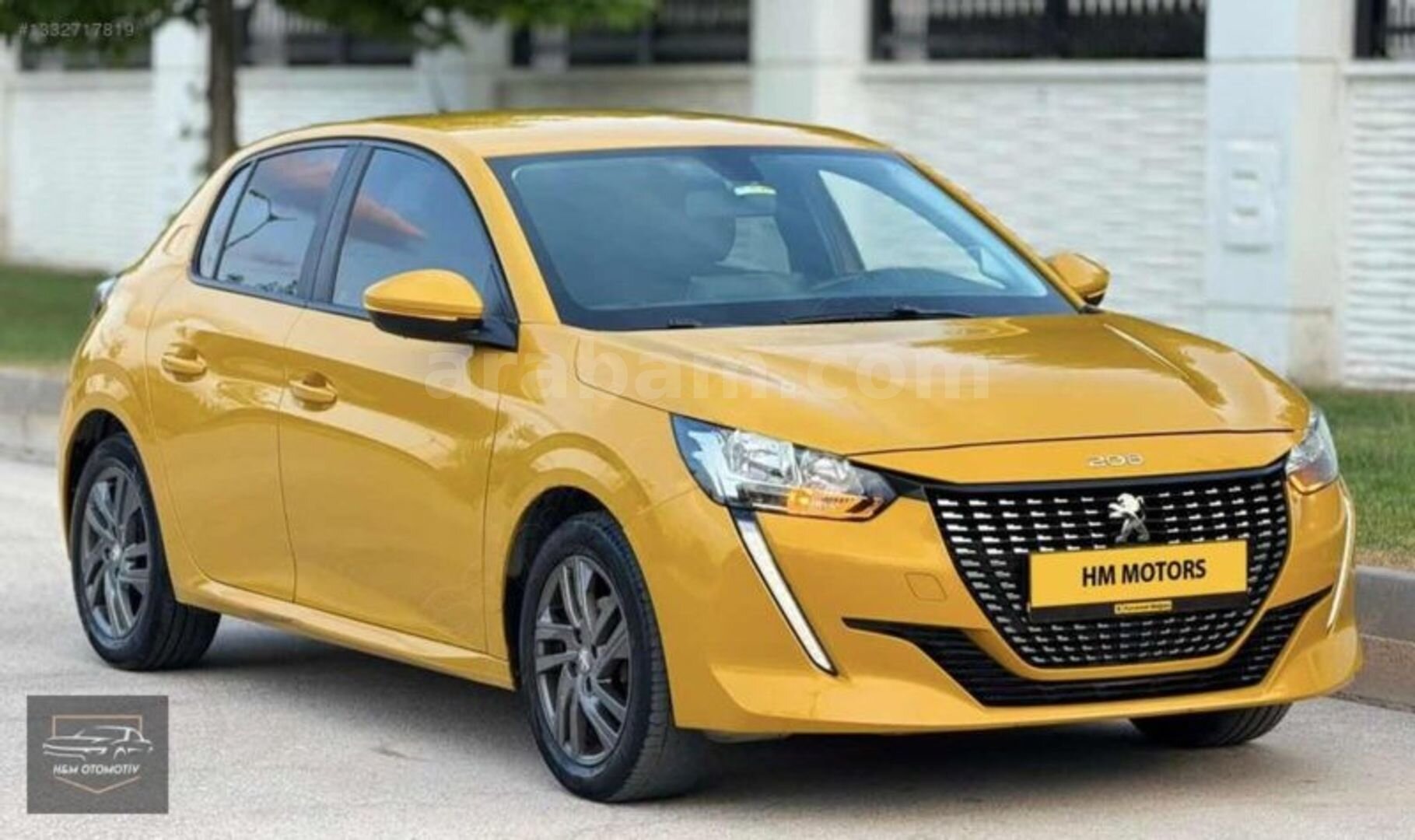H&M MOTORS PEUGEOT 208 HATASIZ 34.000 KM //LANSMAN RENK