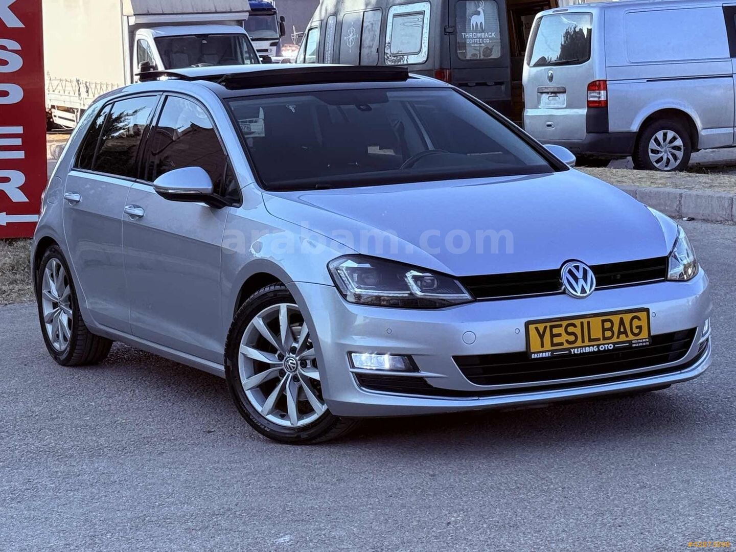 Galeriden Volkswagen Golf 1.2 TSi Comfortline 2013 Model Aksaray 208.900 km Gri 1