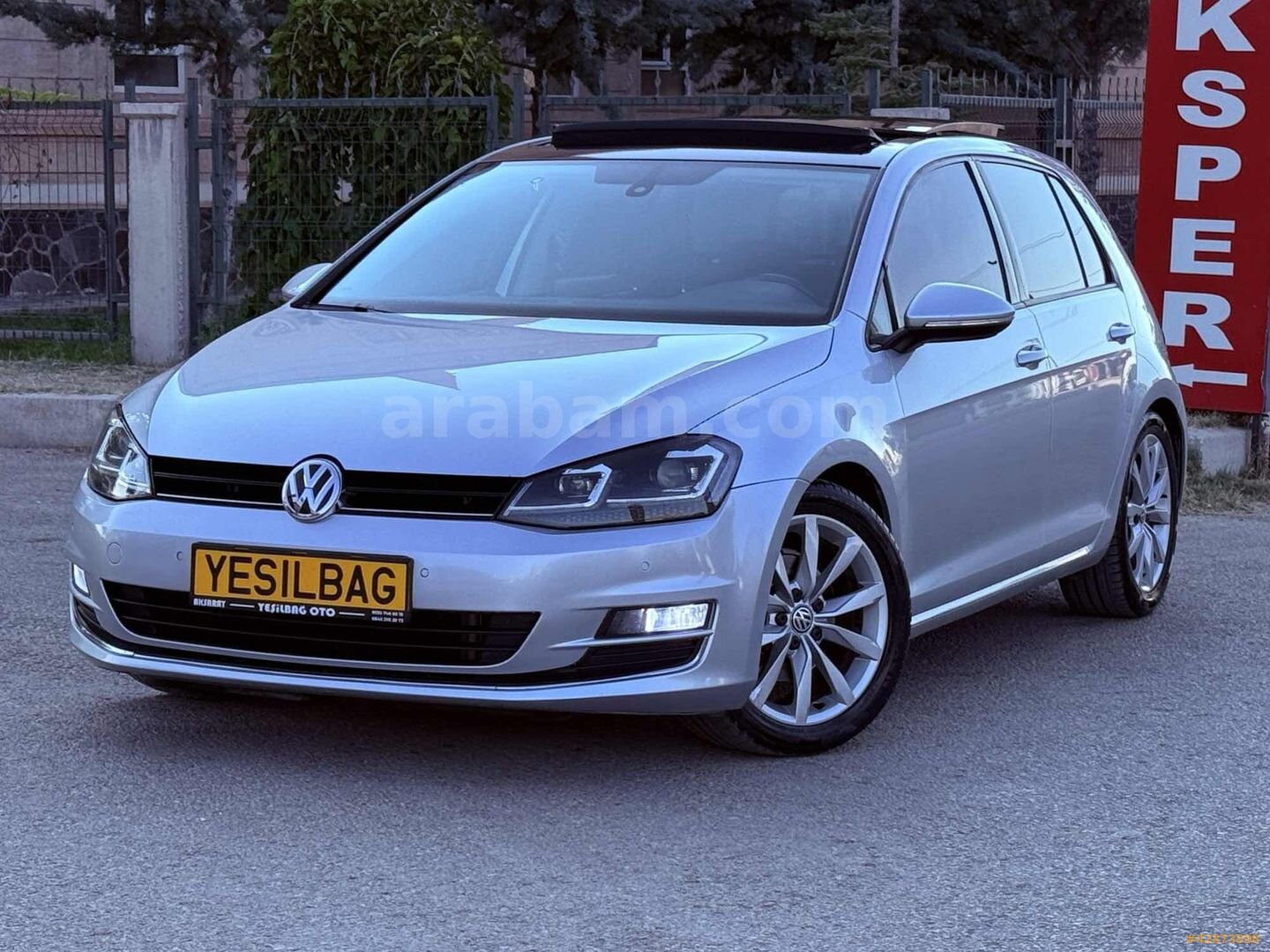 Galeriden Volkswagen Golf 1.2 TSi Comfortline 2013 Model Aksaray 208.900 km Gri 3
