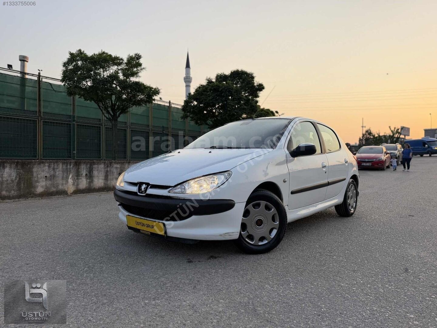 Galeriden Peugeot 206 1.4 X-Line 2004 Model Bursa 134.000 km Beyaz 4