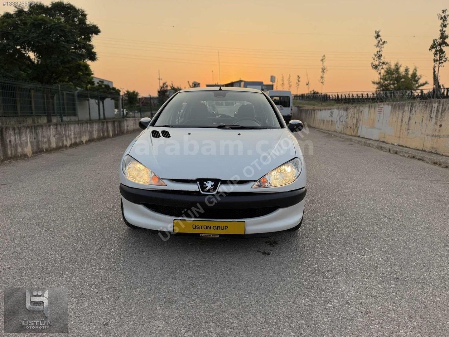 Galeriden Peugeot 206 1.4 X-Line 2004 Model Bursa 134.000 km Beyaz 6