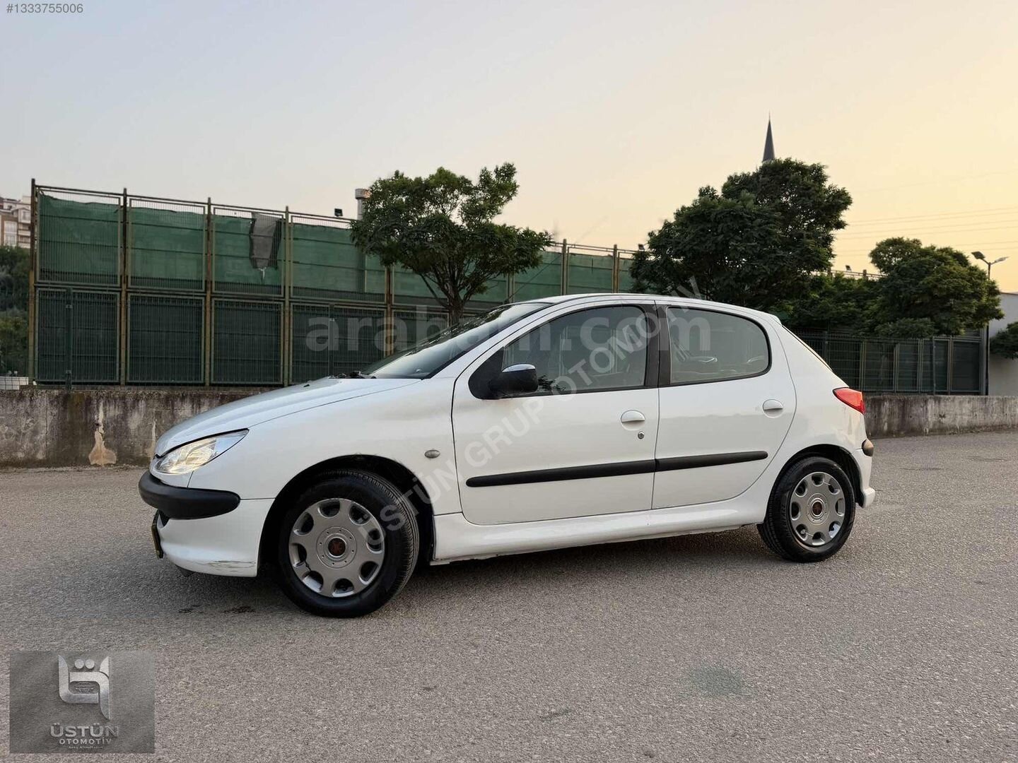 Galeriden Peugeot 206 1.4 X-Line 2004 Model Bursa 134.000 km Beyaz 5