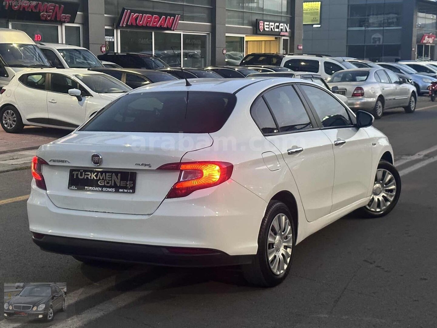 TÜRKMEN GÜNEŞ DEN 2017 MODEL 1.3 EGEA EASY MASRAFSIZ TKS OLUR 3