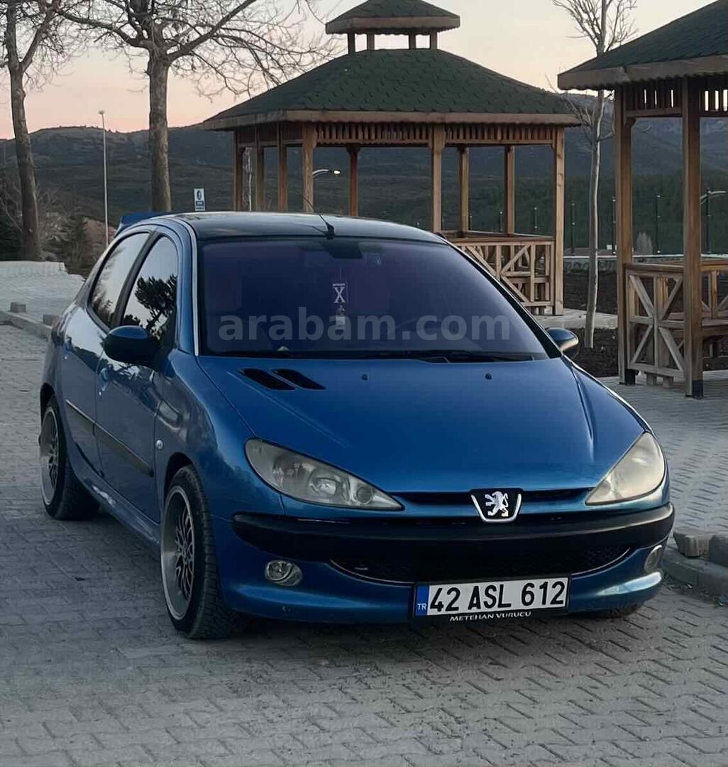 Sahibinden Peugeot 206 1.4 XT 2004 Model Konya 308.000 km Mavi