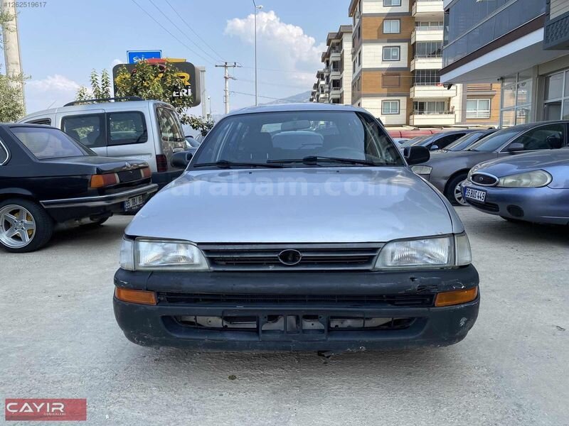 98 TOYOTA COROLLA 1.3 LPG Lİ ÇEKME BELGELİ