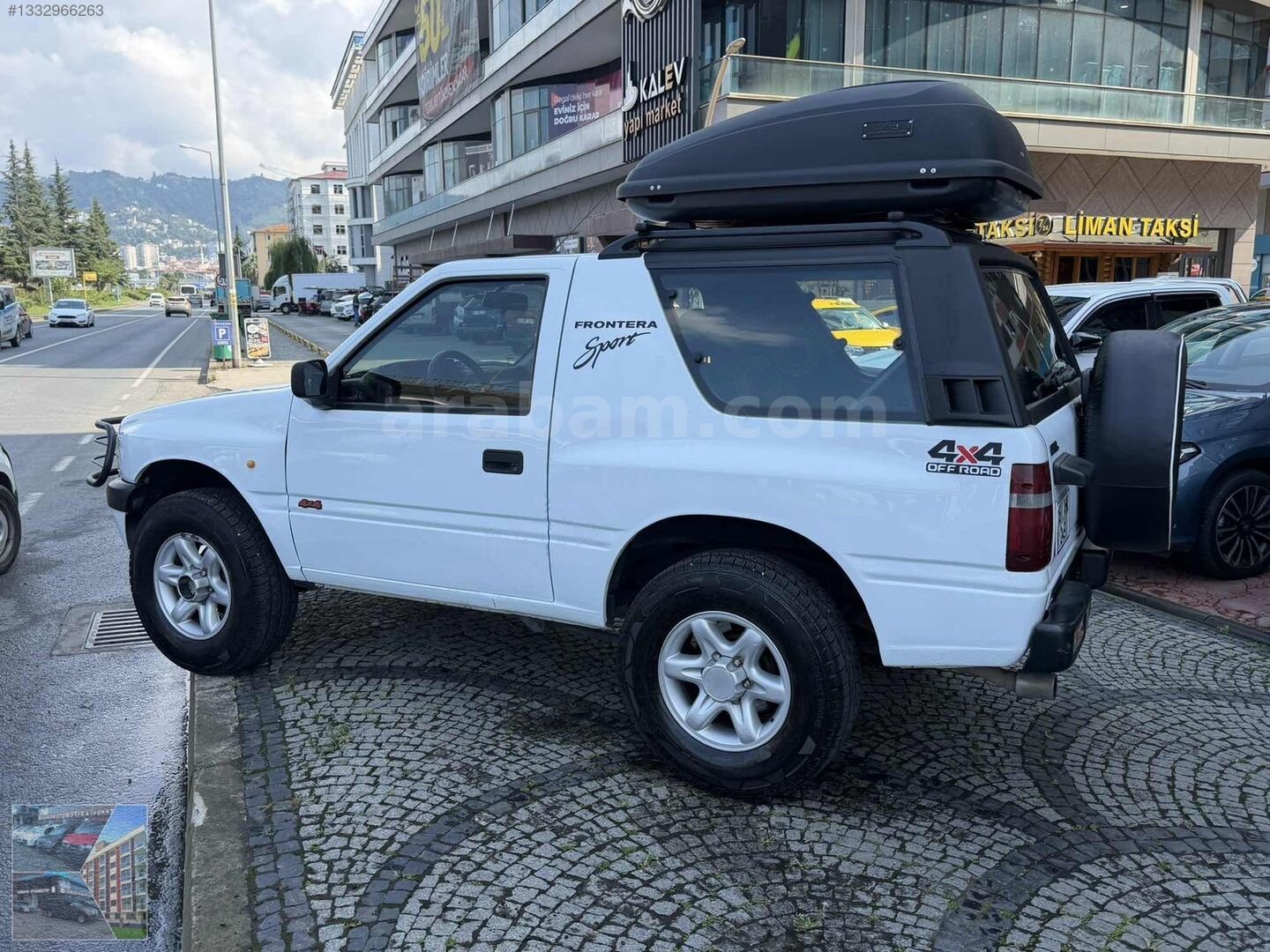 Galeriden Opel Frontera 2.0 Sport 1996 Model Rize 227.000 km Beyaz 4