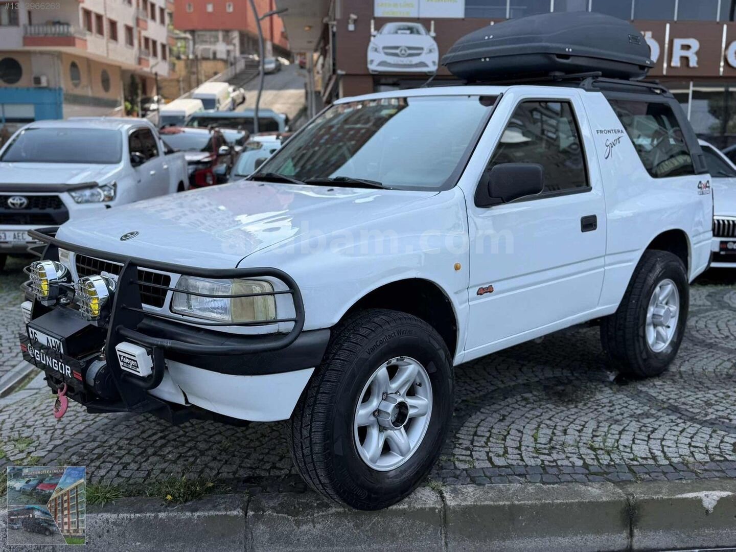 Galeriden Opel Frontera 2.0 Sport 1996 Model Rize 227.000 km Beyaz 3