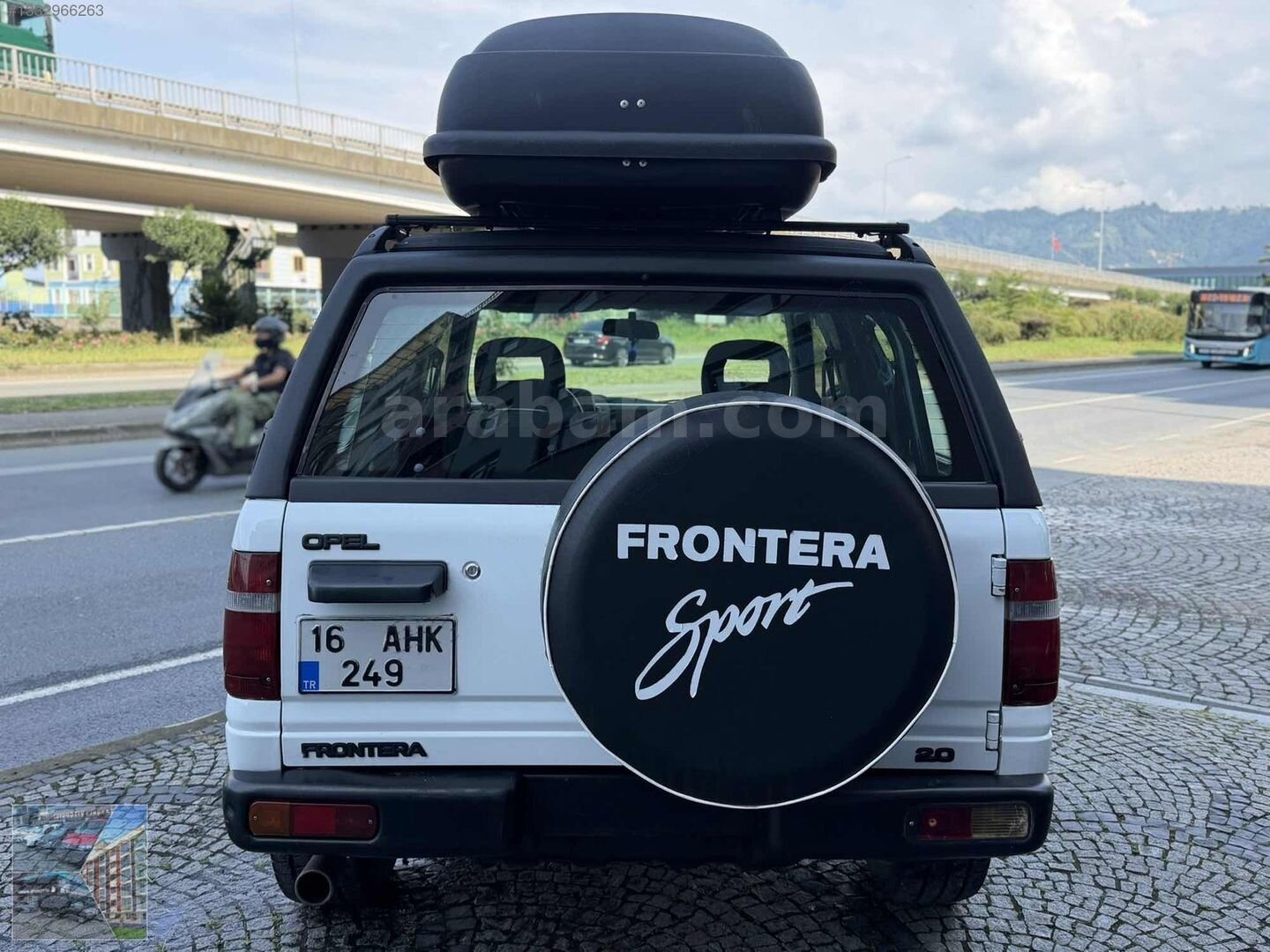 Galeriden Opel Frontera 2.0 Sport 1996 Model Rize 227.000 km Beyaz 5