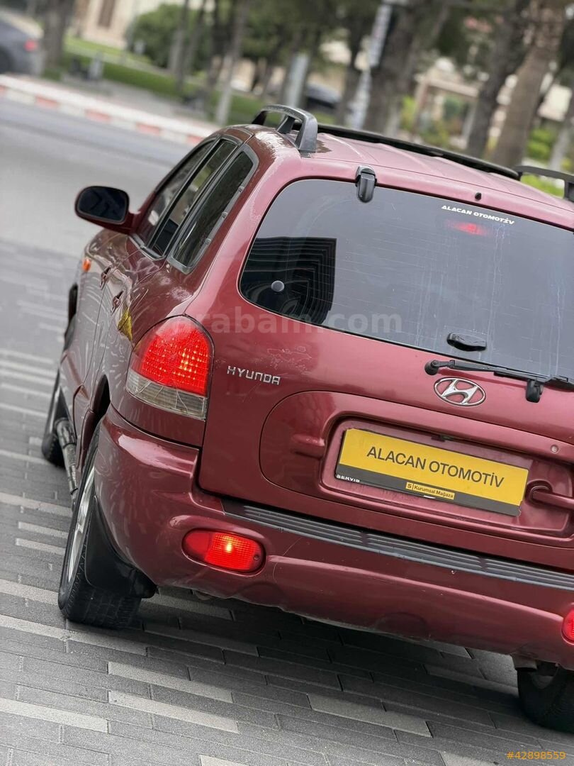 HYUNDAİ SANTA-FE DEĞİŞENSİZ TRAMERSİZ 4X4 OTOMATİK 2005 4