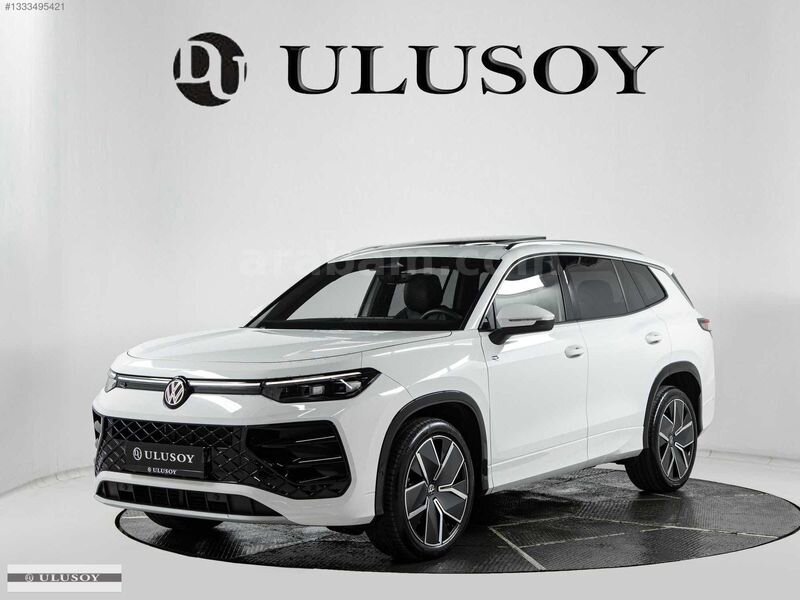 Galeriden Volkswagen Tayron 1.5 e-TSI R Line 2026 Model İstanbul 6.001 km Beyaz