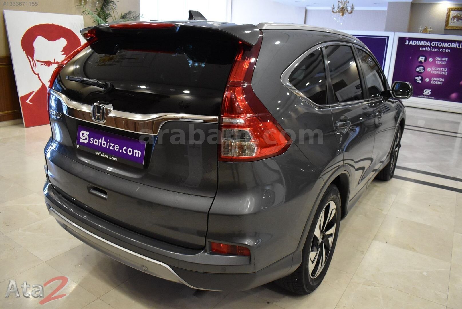 ATA HYUNDAI PLAZADAN 2017 HATASIZ HONDA CRV 1.6İ-DTEC EXECUTİVE 7