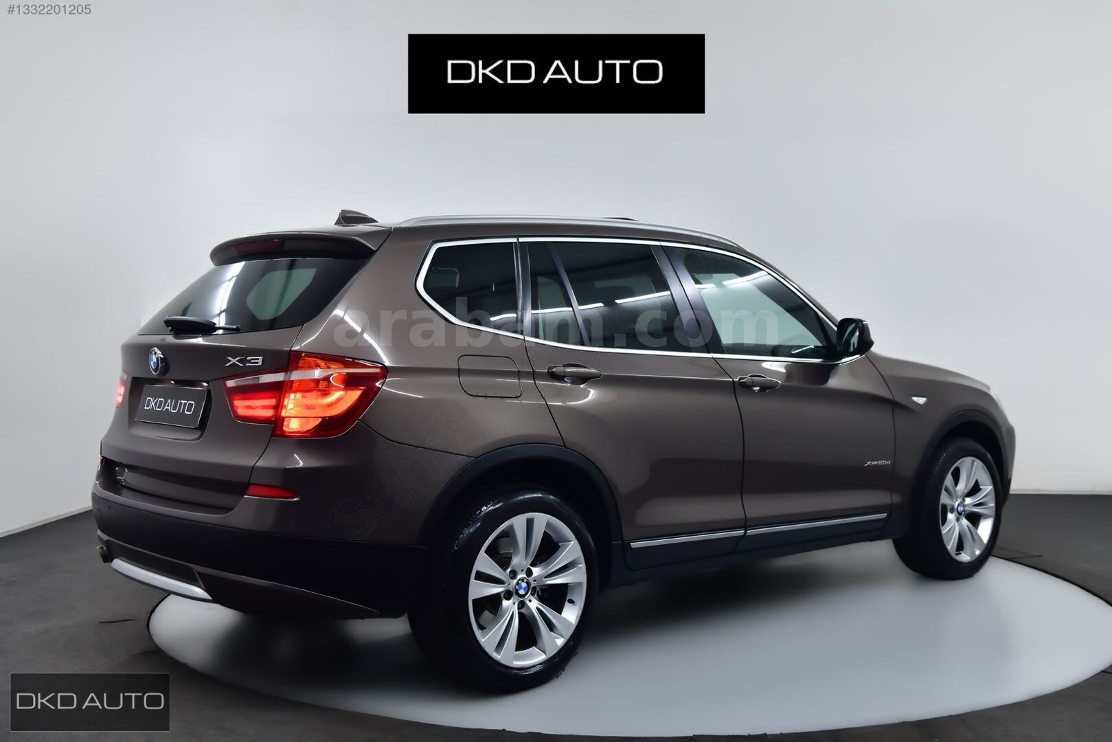 DKD AUTO EMSALSİZ KONDİSYONDA FULL BMW X3 2.0D XDRİVE EXCLUSİVE 4