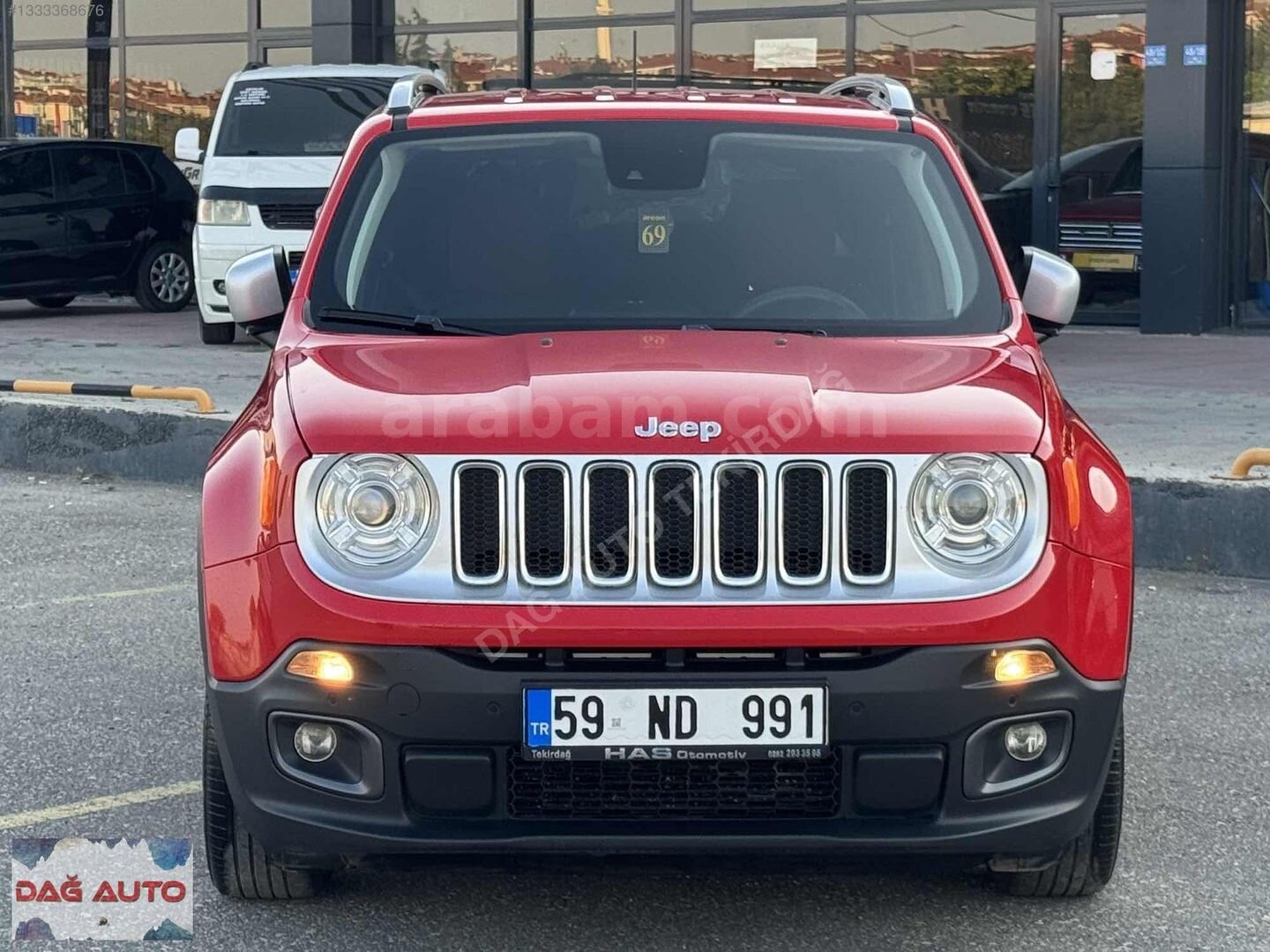 DAĞ AUTO'dan 2018 Renegade 1.6dizel otomatik hatasız 130.000km 1