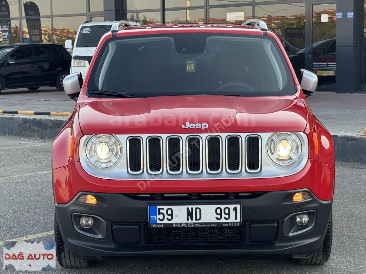 DAĞ AUTO'dan 2018 Renegade 1.6dizel otomatik hatasız 130.000km 4