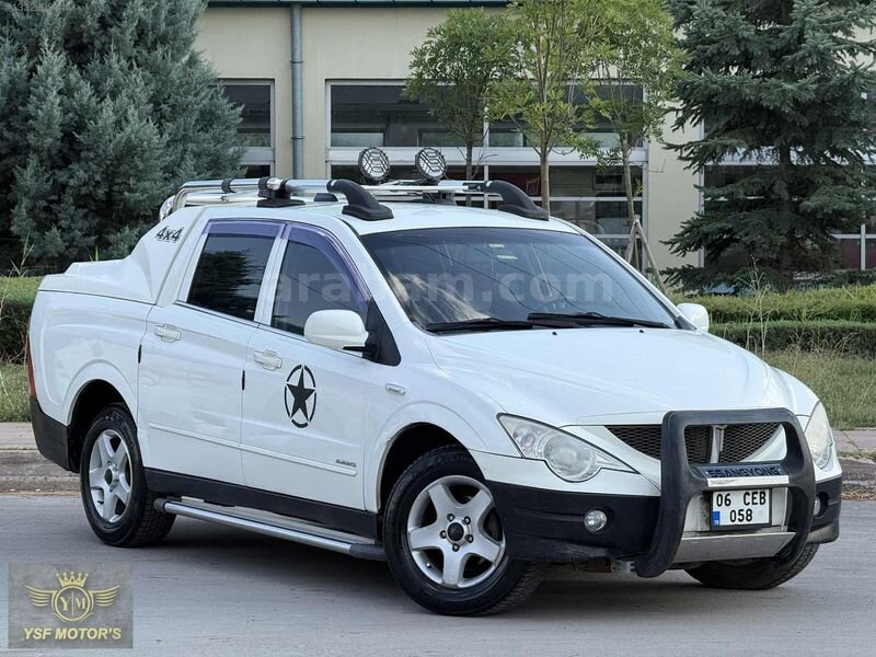 YSF MOTORS 2010 KGM SSANGYONG ACTYON SPORTS 4x4 KLİMALI 141 HP