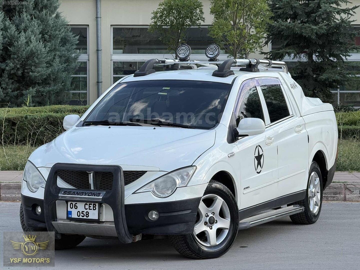 YSF MOTORS 2010 KGM SSANGYONG ACTYON SPORTS 4x4 KLİMALI 141 HP 4