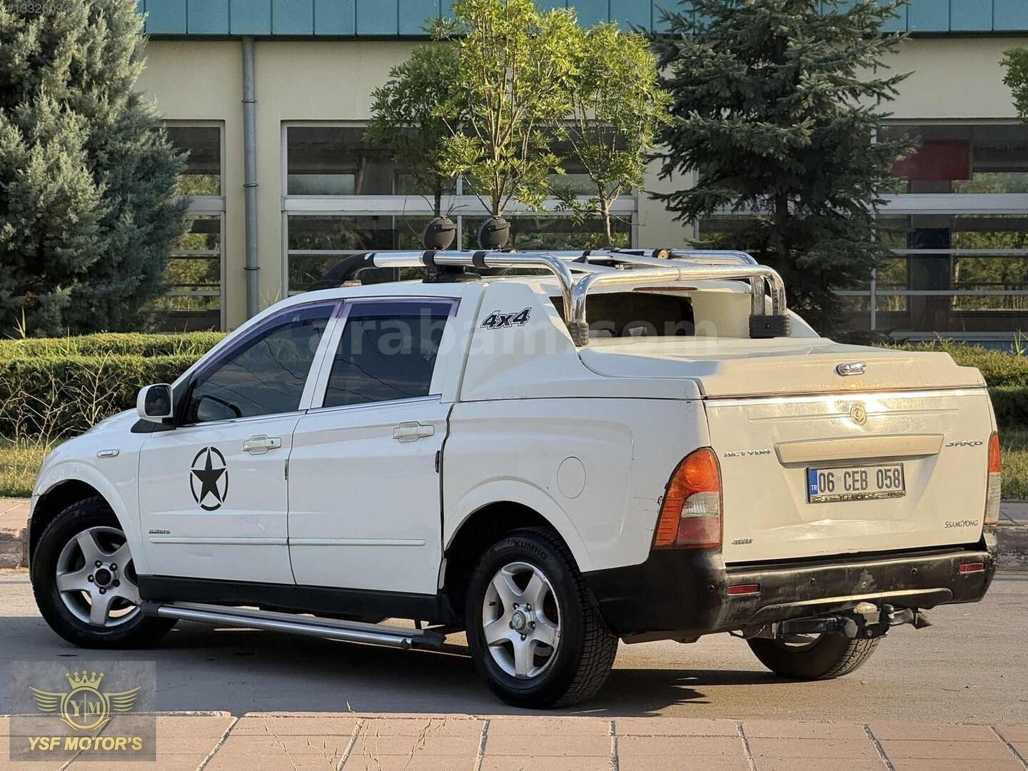 YSF MOTORS 2010 KGM SSANGYONG ACTYON SPORTS 4x4 KLİMALI 141 HP 6