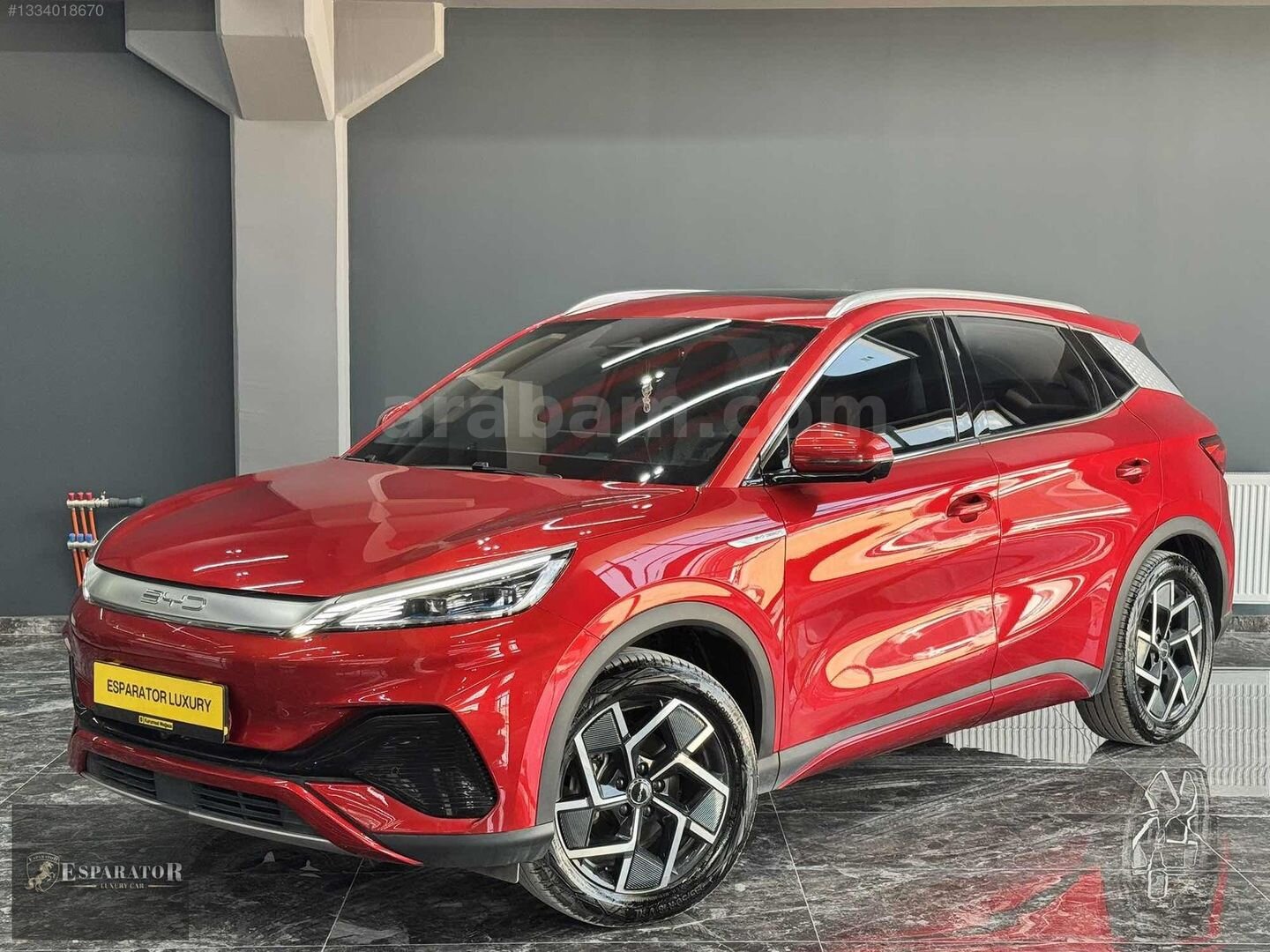 ESPARATOR'DAN BOYASIZ 38.500 KM'DE SIFIR TADINDA BYD ATTO3 EV