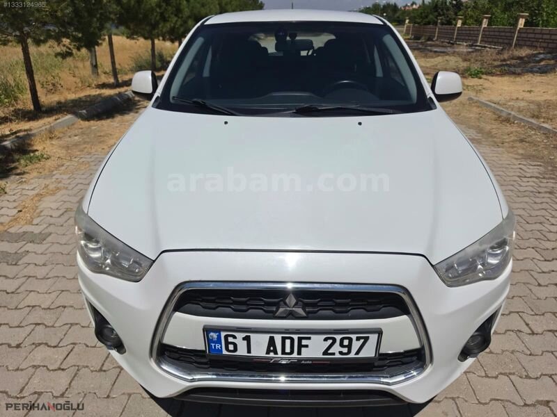 2014 MITSUBISHI ASX LPG'Lİ 131,000 KM BEYAZ GERİ GÖRÜŞ+HIZ SBTLM