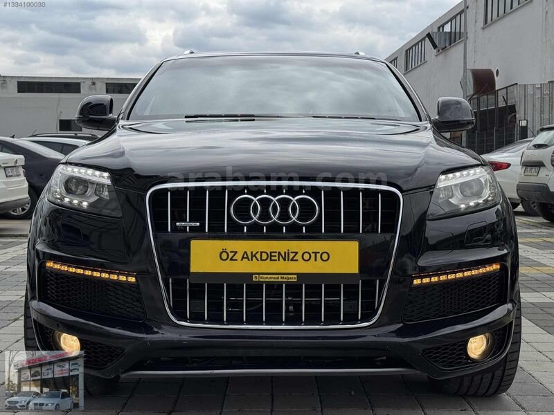 ÖZ AKDENİZ OTOMOTİVDEN 2010 MODEL AUDİ Q7 3.0TDİ SLİNE 7 KİŞİLİK