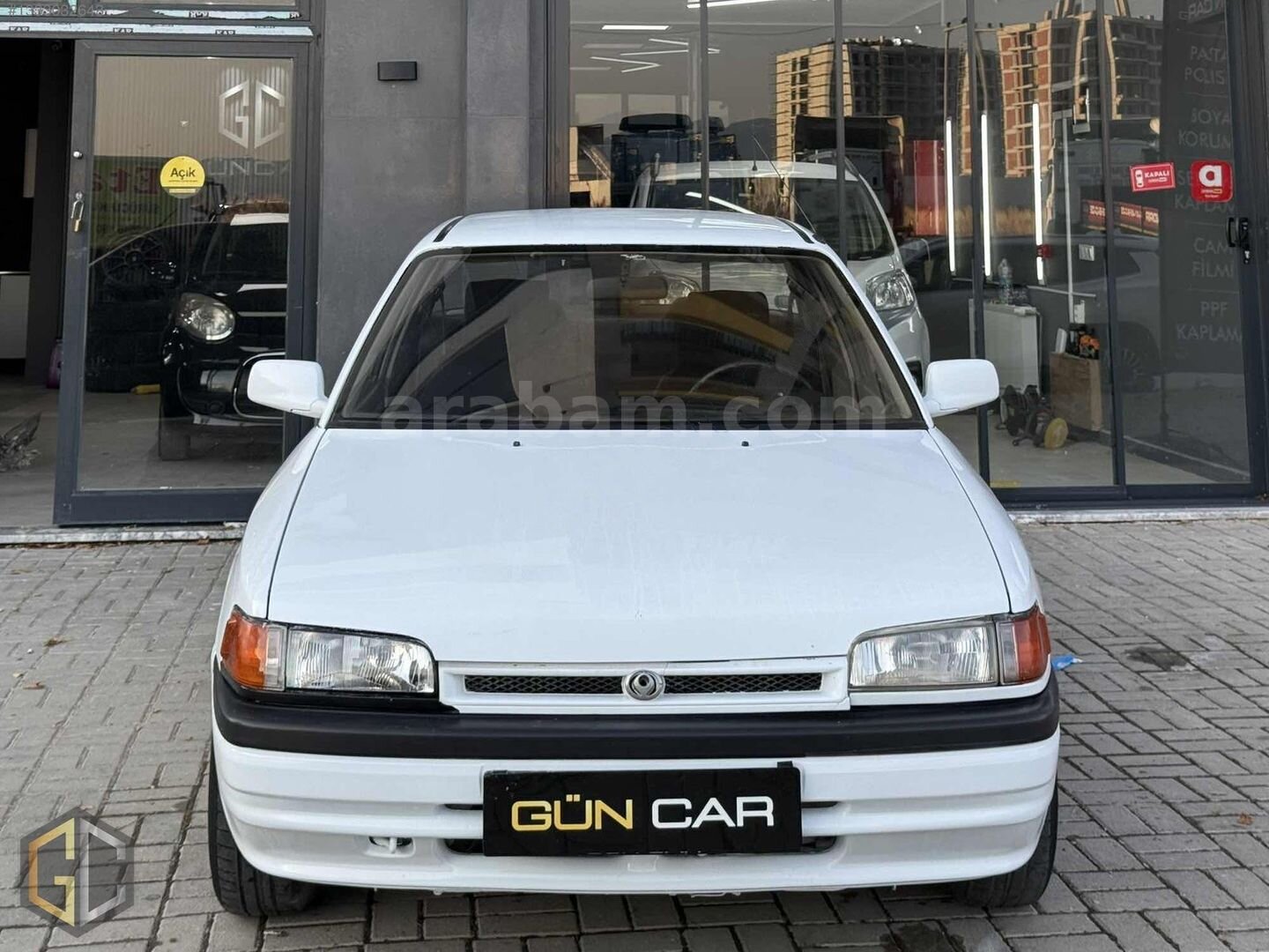 Galeriden Mazda 323 1.6 1.6i 1992 Model Bursa 300.000 km Beyaz 2